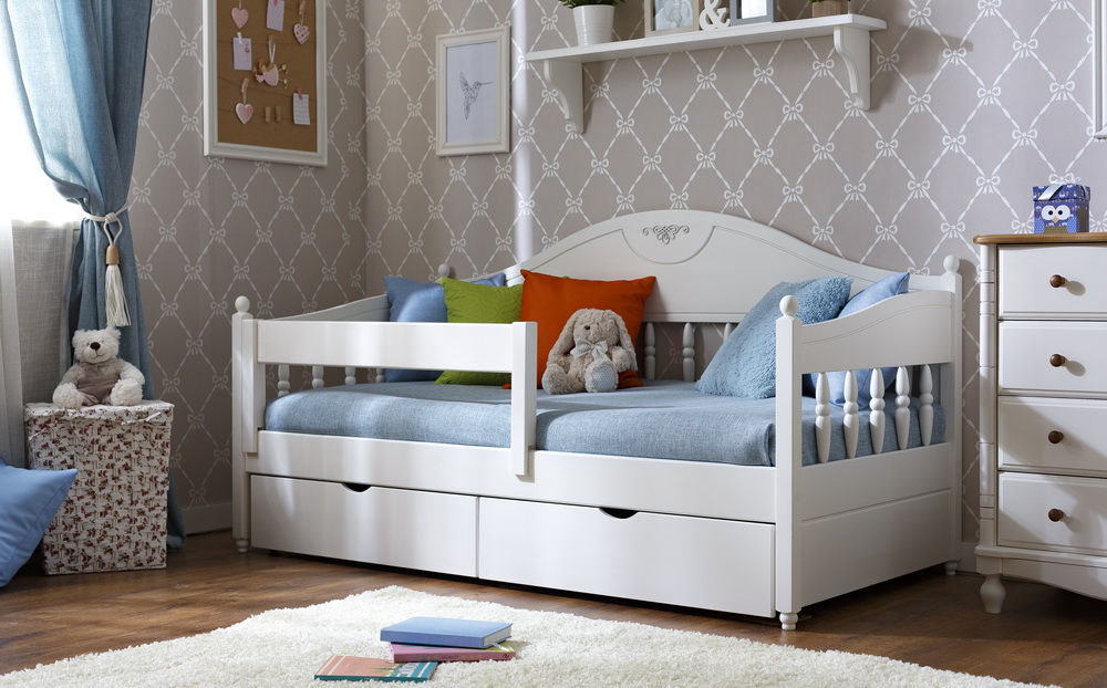 Тахта массив сосны Айно №2 800*1600 с ящиками