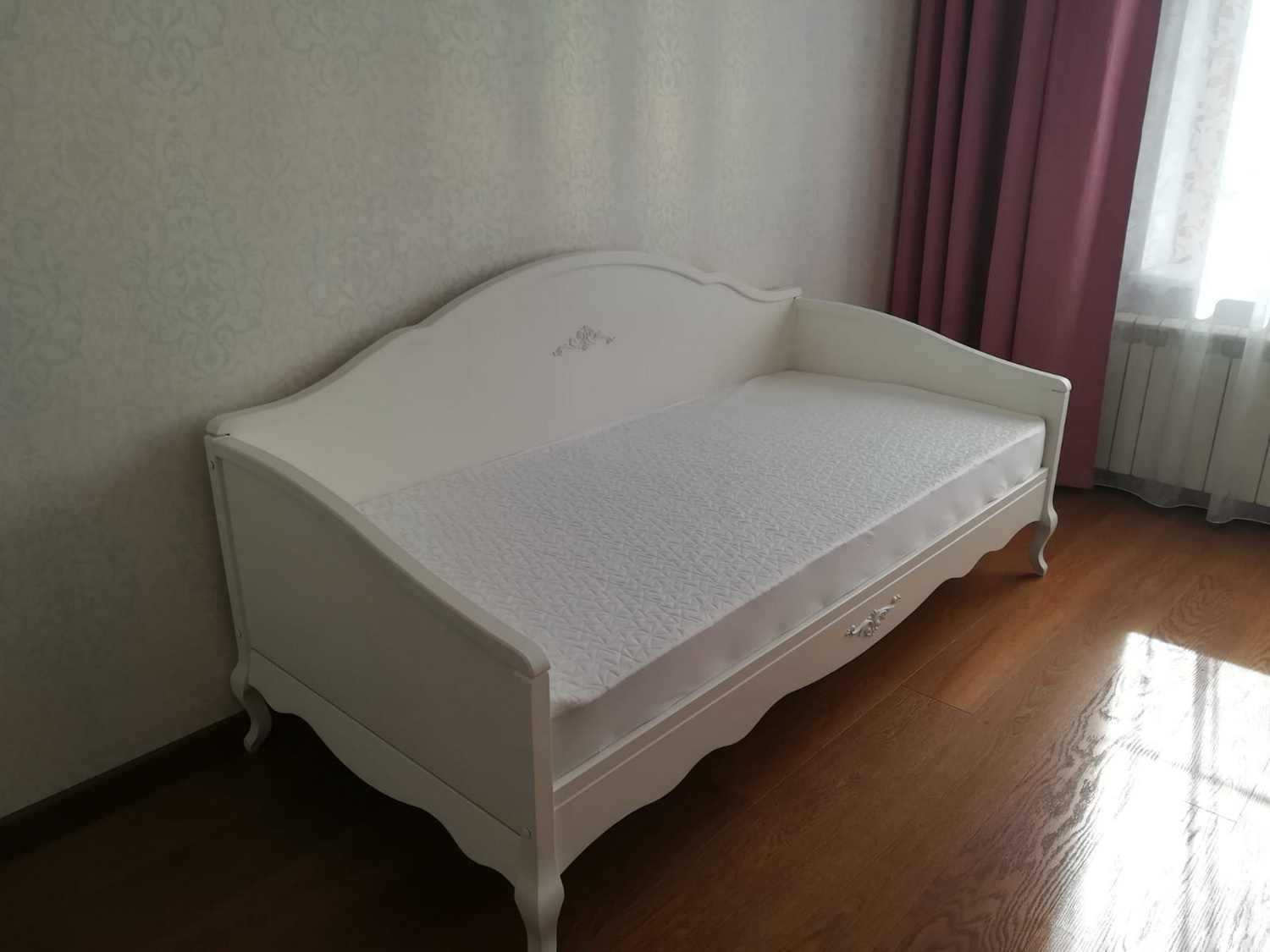 Тахта односпальная из массива Ари-Прованс №2 800х1600