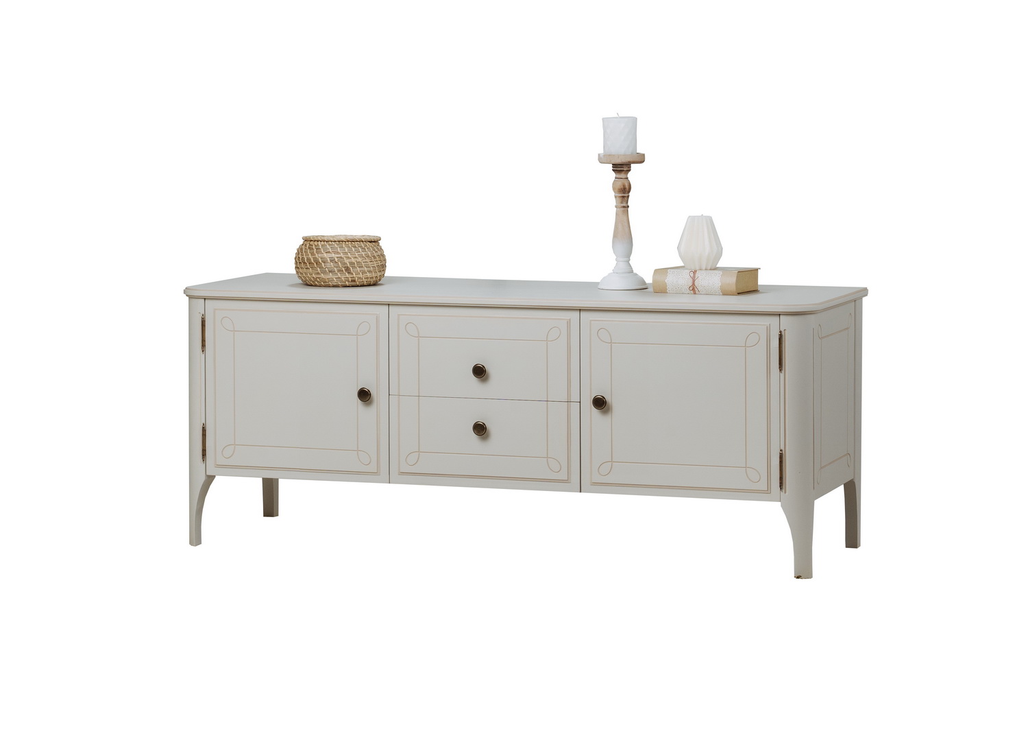 Тумба 2 ящика массив Бетти №11