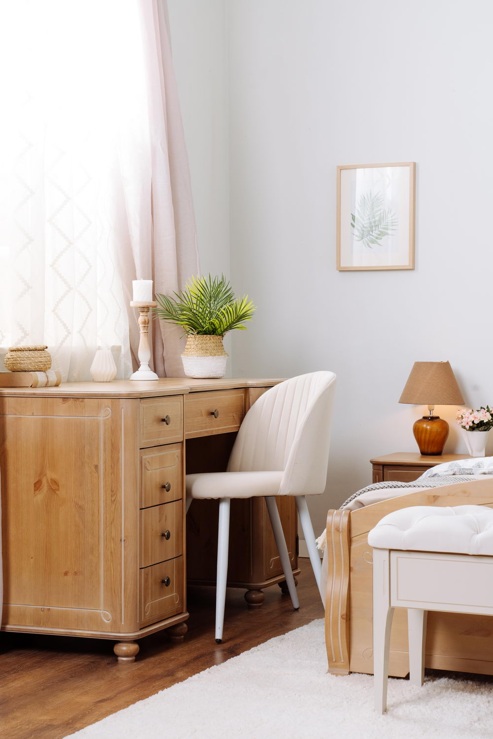 Стол письменный 6 ящиков Бетти №4