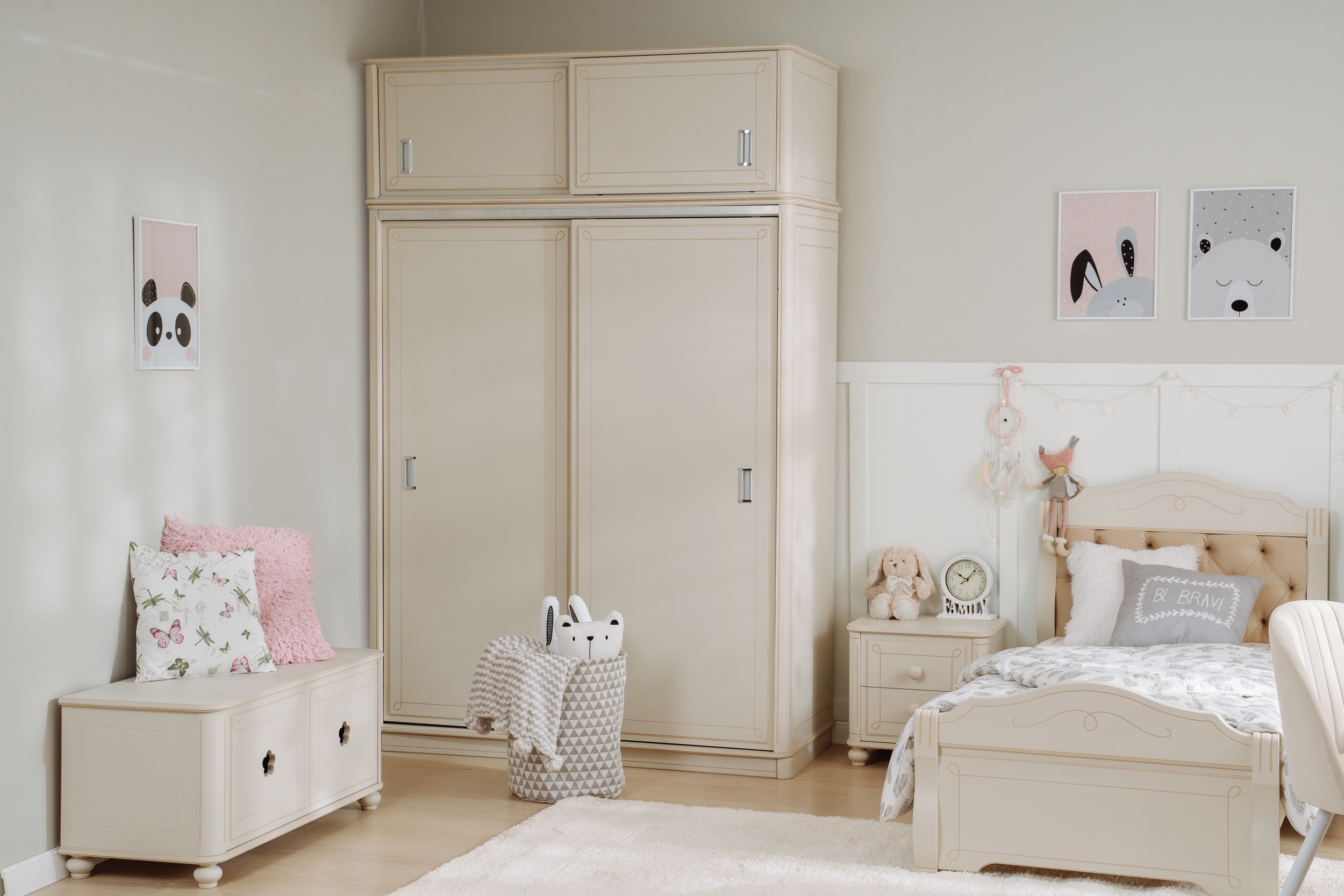 Шкаф-купе Бетти 2-ств №1 с антресолью