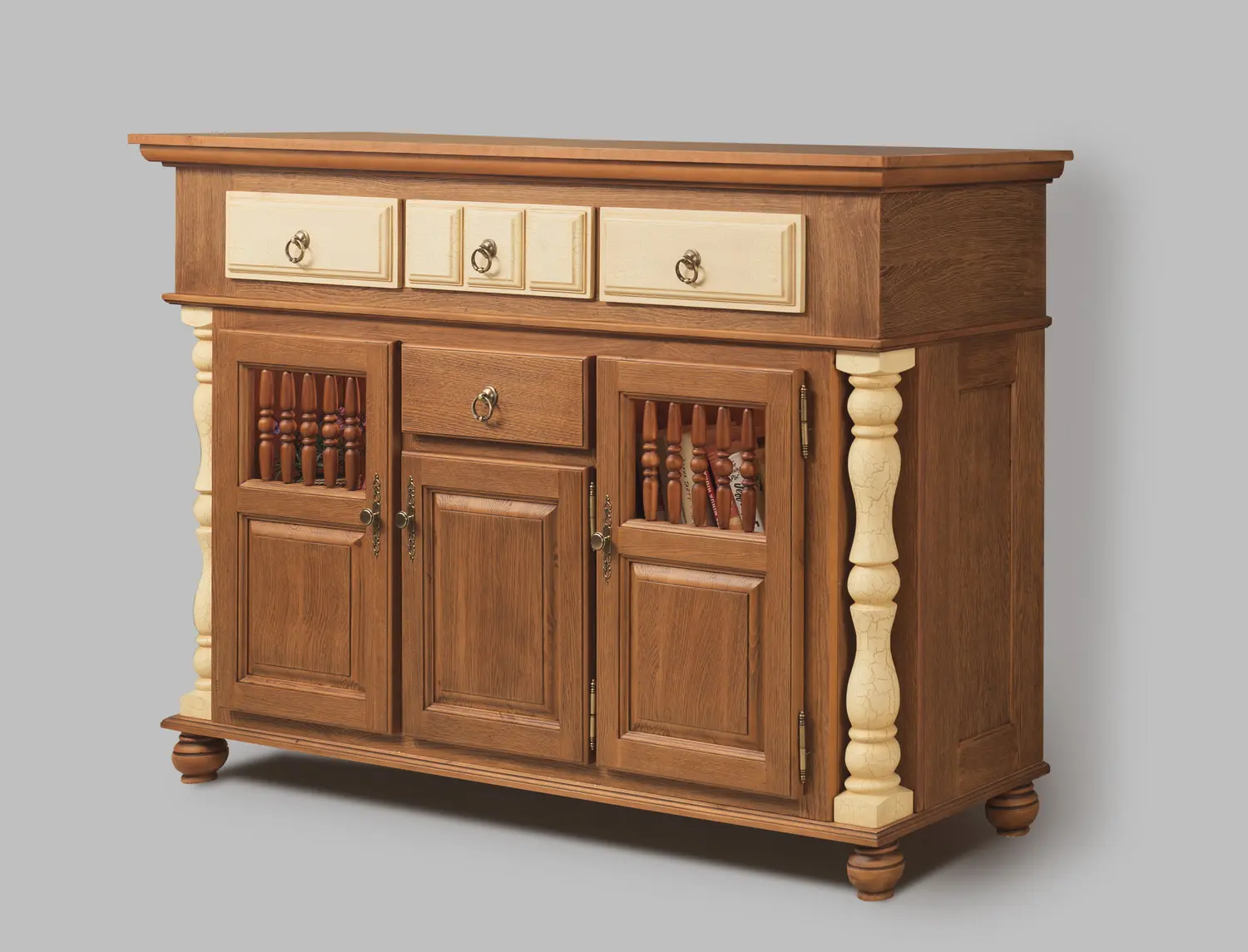 Комод Валенсия 2-17 сосна