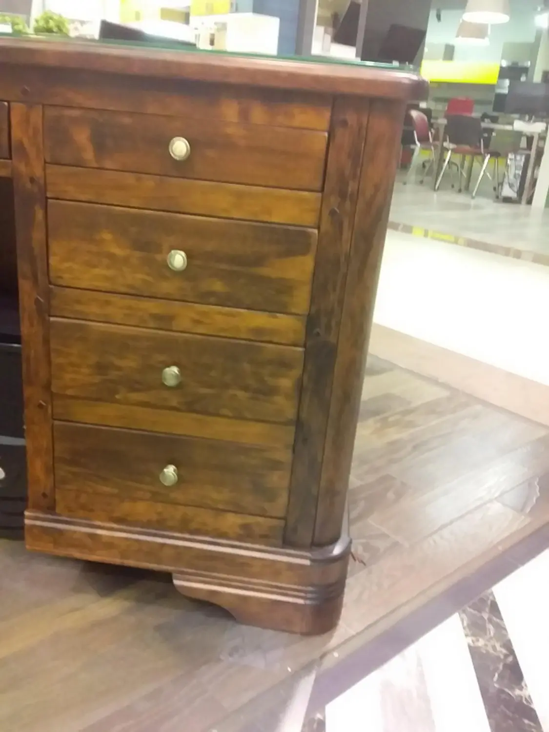 Стол с 4 ящиками Луи Филипп письменный ОВ 04