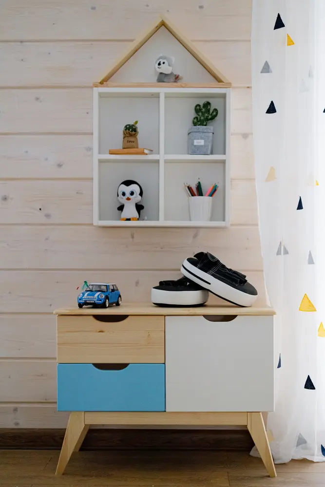 Полка с 5 полками светлая ТК №1