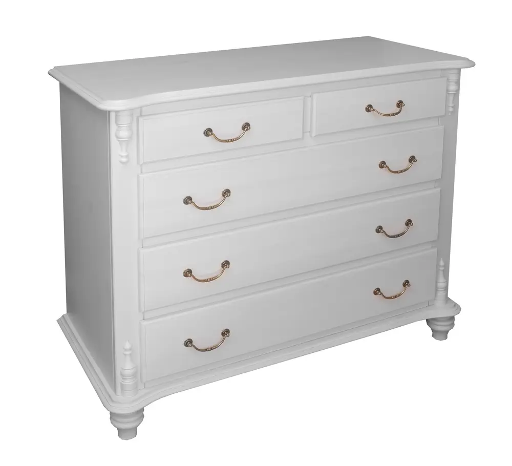 Комод массив сосны Скандия 5 ящиков 2.5.02