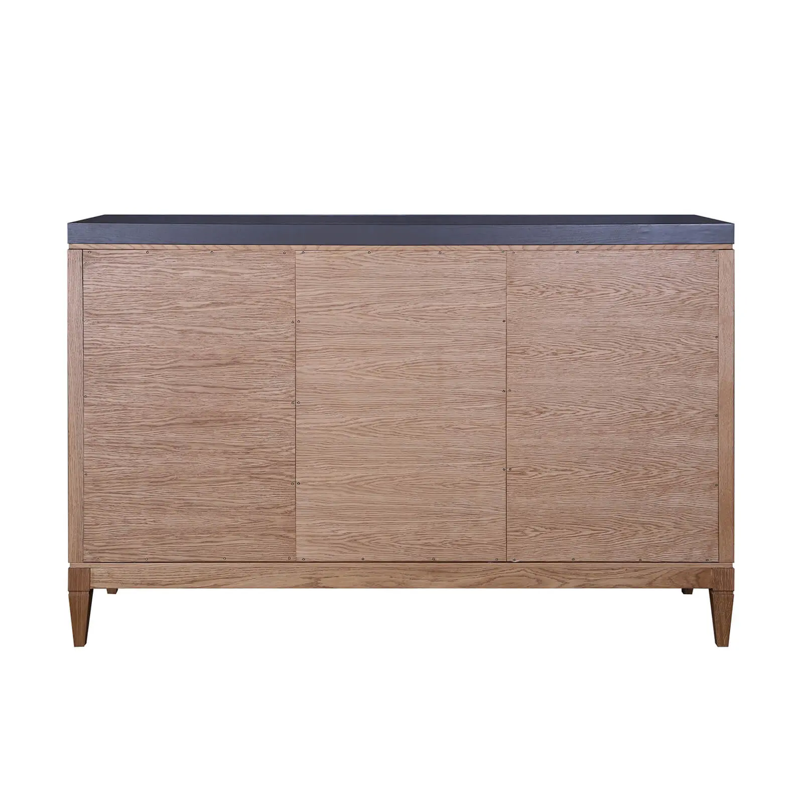 Комод с 4 ящиками массив дуба Фокстрот 324B ромб (дуб натуральный/бетон)