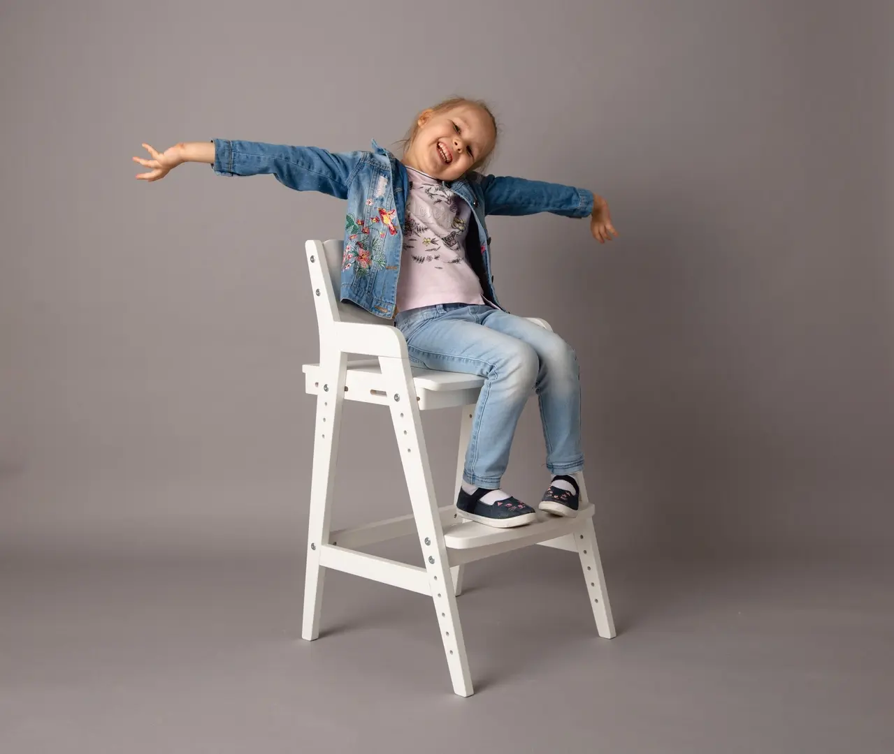 Стул Rabbit Wood Вуди белый