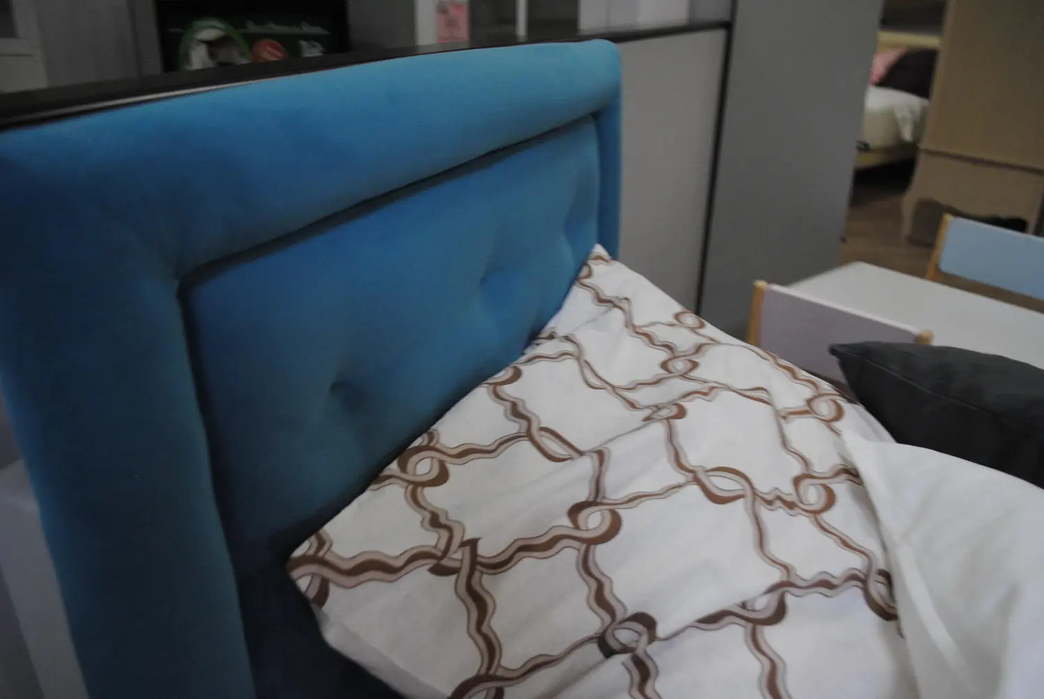 Кровать Классик-2/1 с мягким изголовьем 900х2000