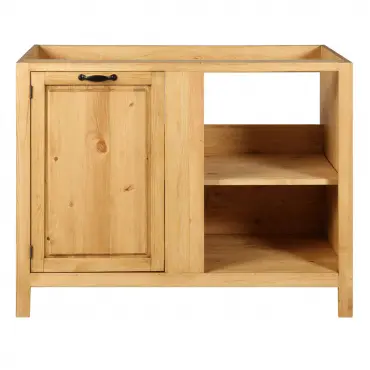 Шкаф-стол Шалёр угловой 100 1000х550х920 (дверь справа)