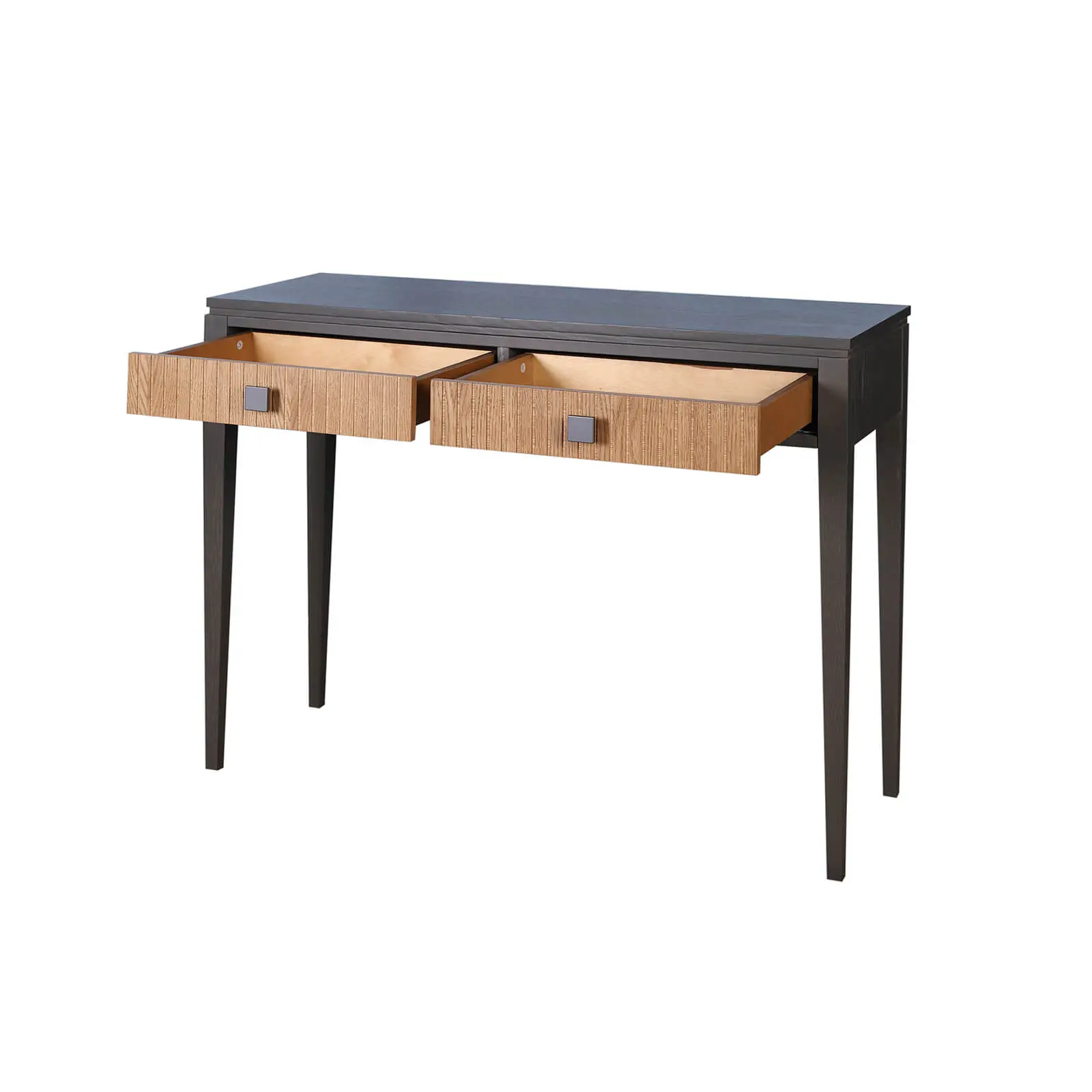 (9.1.1) Консоль чёрный дуб "Фокстрот" 02А (бетон/дуб натуральный)