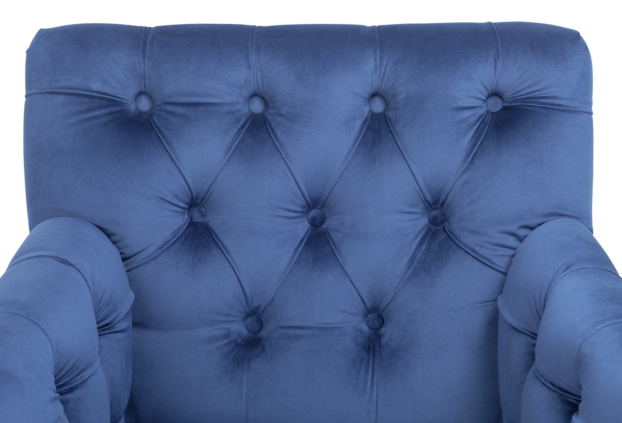 Низкие кресла для дома Zander deep blue