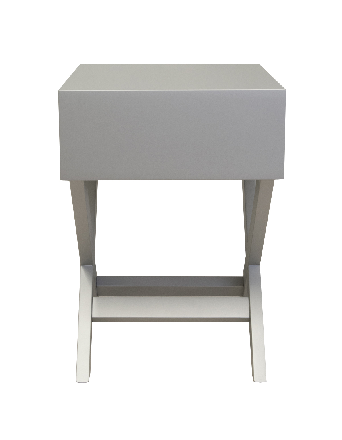Тумба Серая компактная тумба Tomas silver лофт