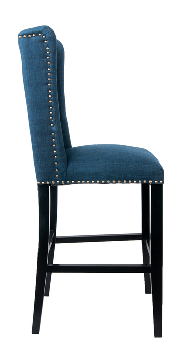 Дизайнерский барный стул Skipton Blue