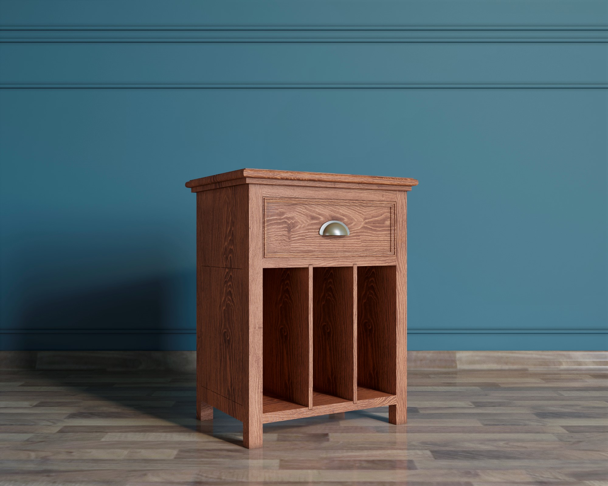 Тумба прикроватная "Palermo natural" с ящиком