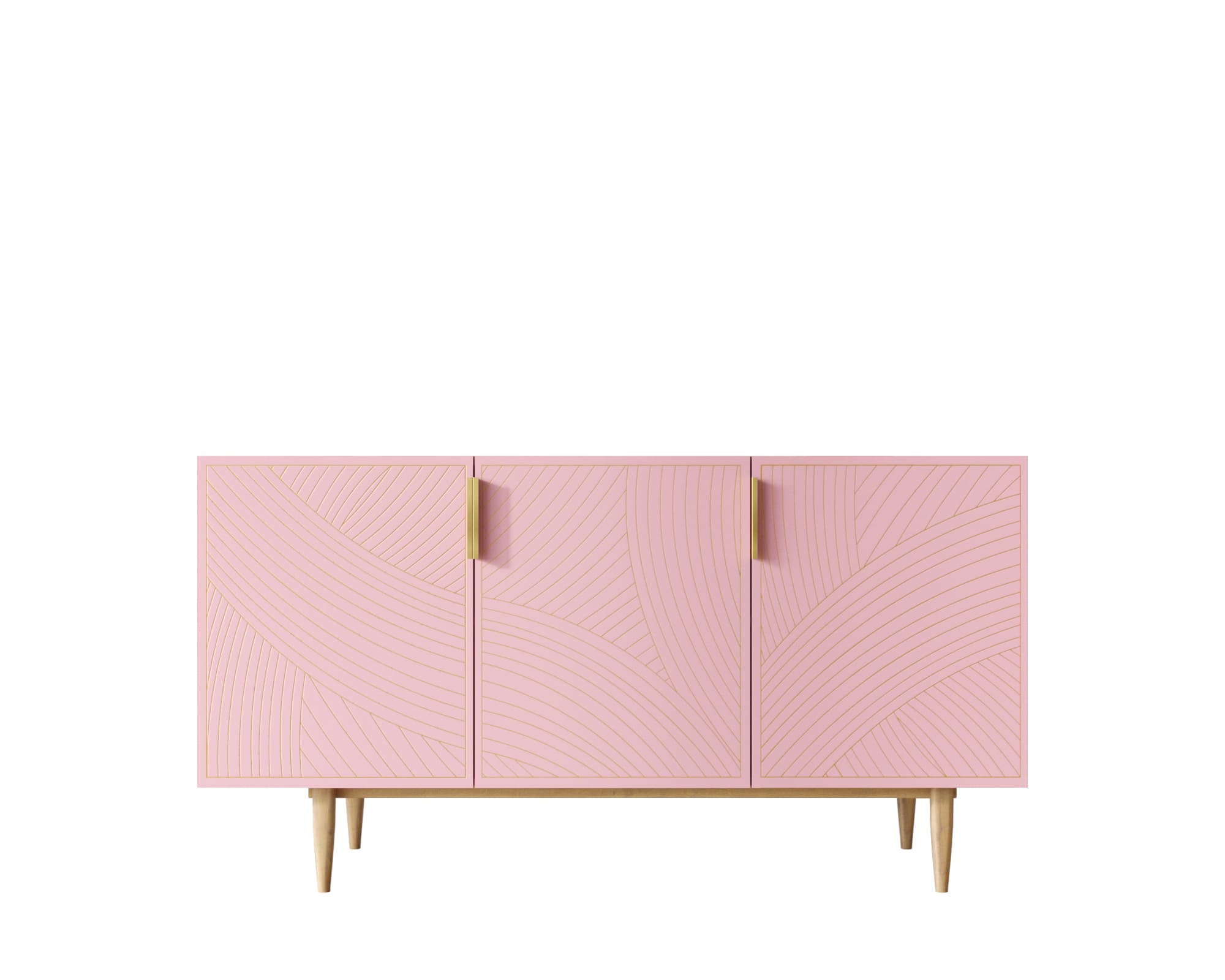 Комод с тремя дверками "Line" LN02/GR1