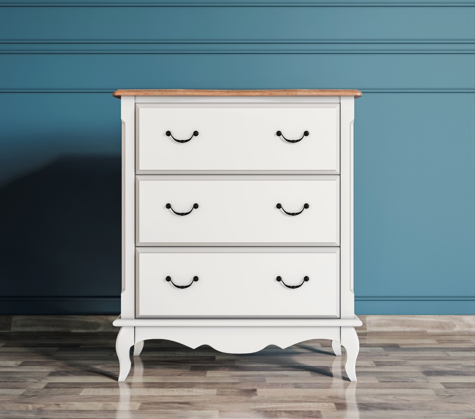 Комод мдф Leontina три ящика