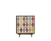 Комод массив дерева в Скандинавском стиле "Bruni print" на три ящика