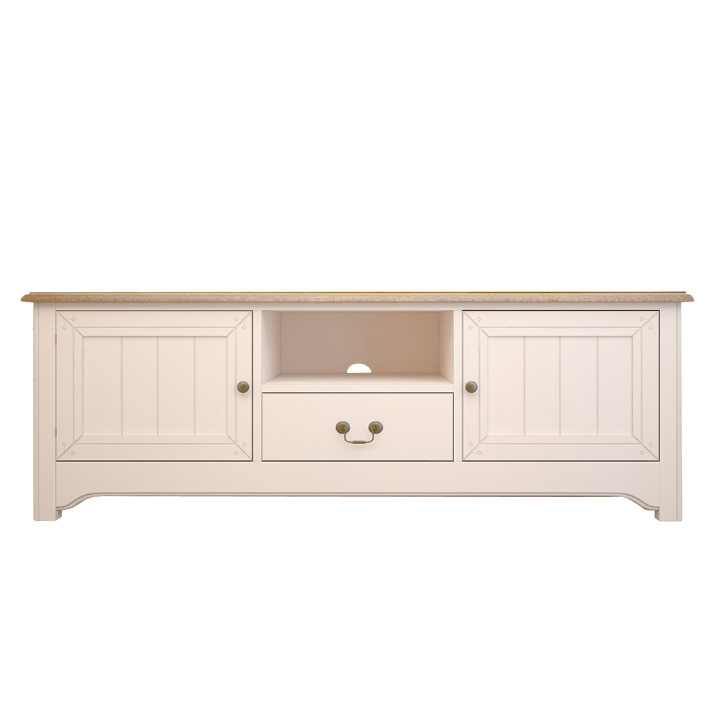 Бежевая консоль "Olivia" под TV