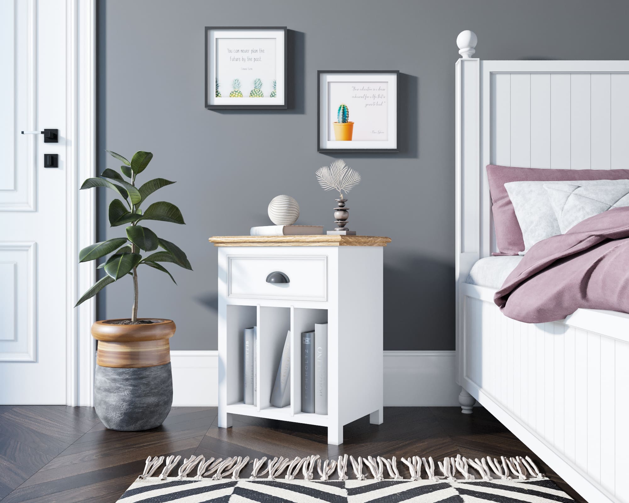 Тумба прикроватная "Palermo" с ящиком