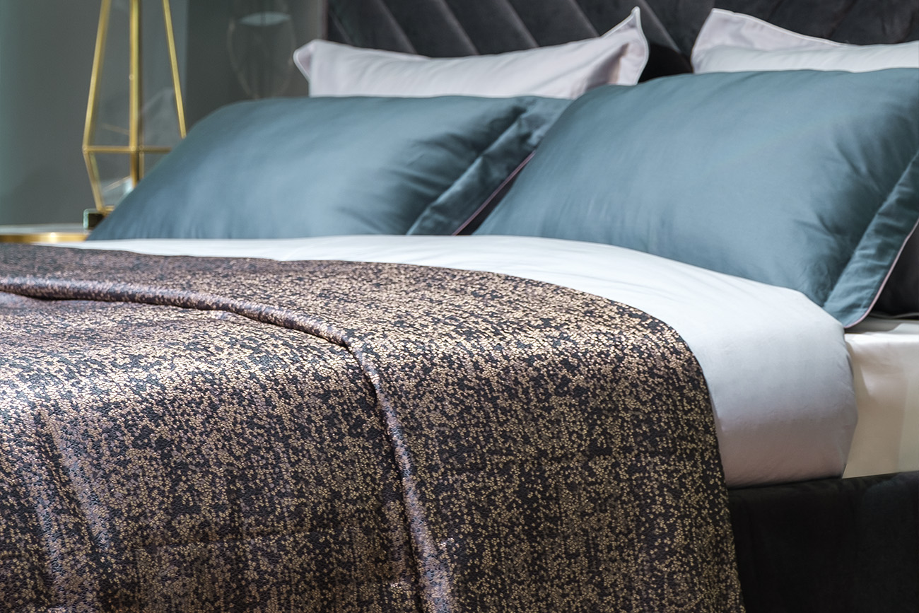 GD-TEL04-POKR BRONZ Покрывало BARI бронзовое