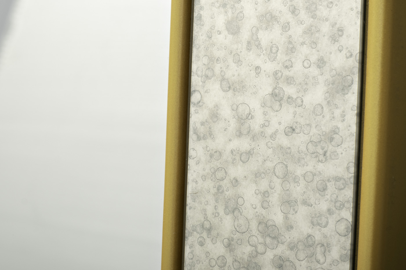 19-OA-8173 Зеркало напольное, рама отделка антик