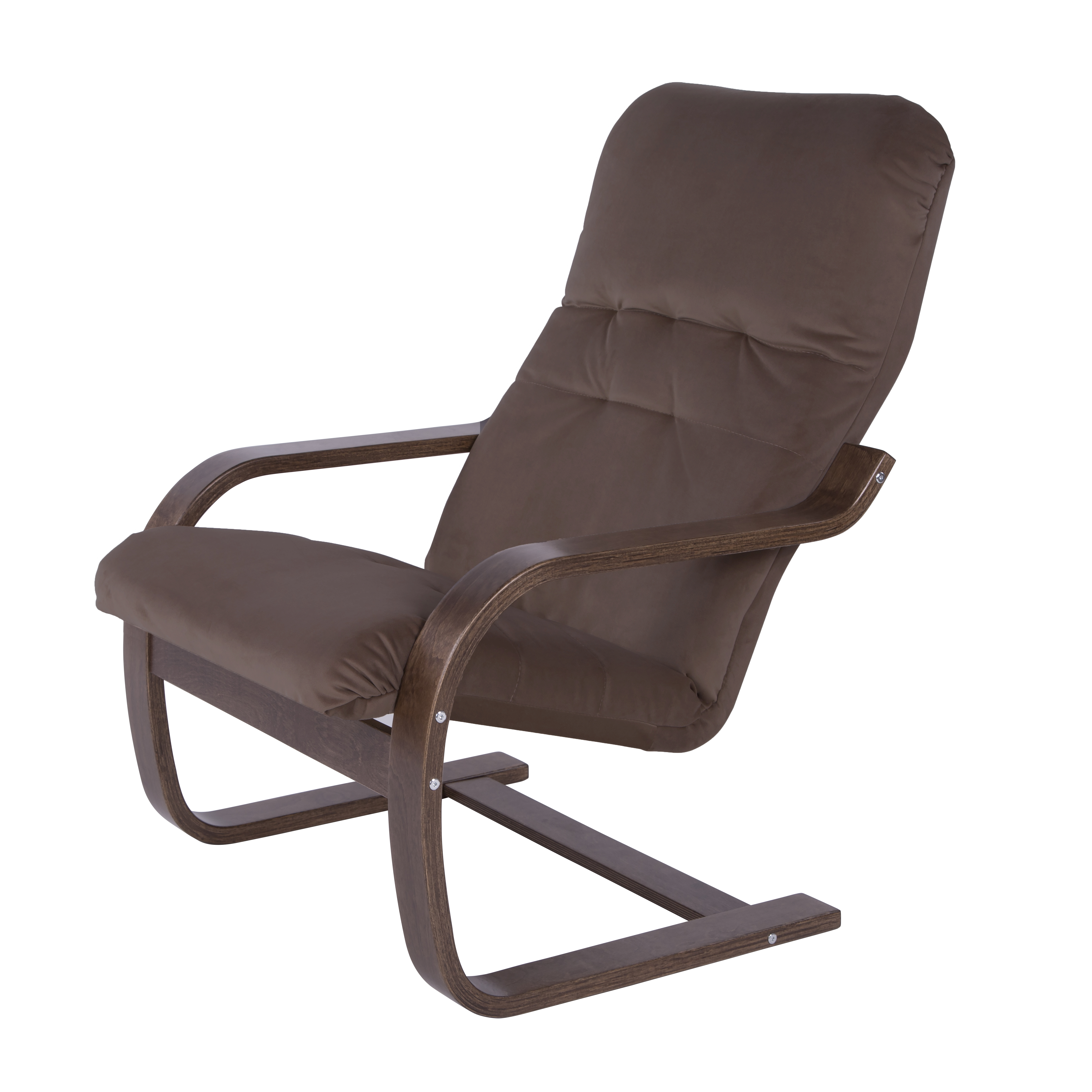 кресло Сайма фреш 05 коричневый каркас Орех