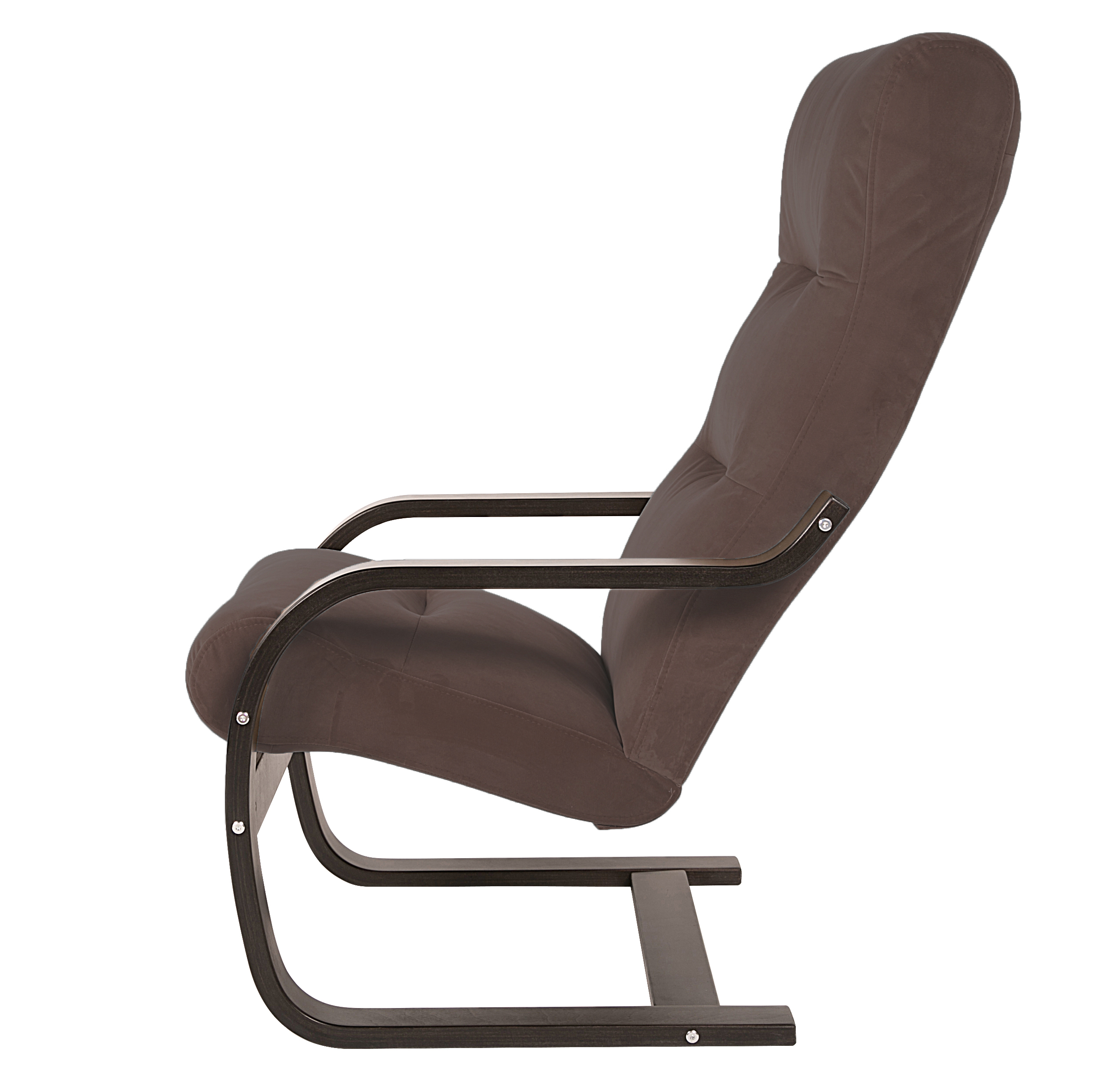 кресло Гарда фреш 05 коричневый каркас Орех