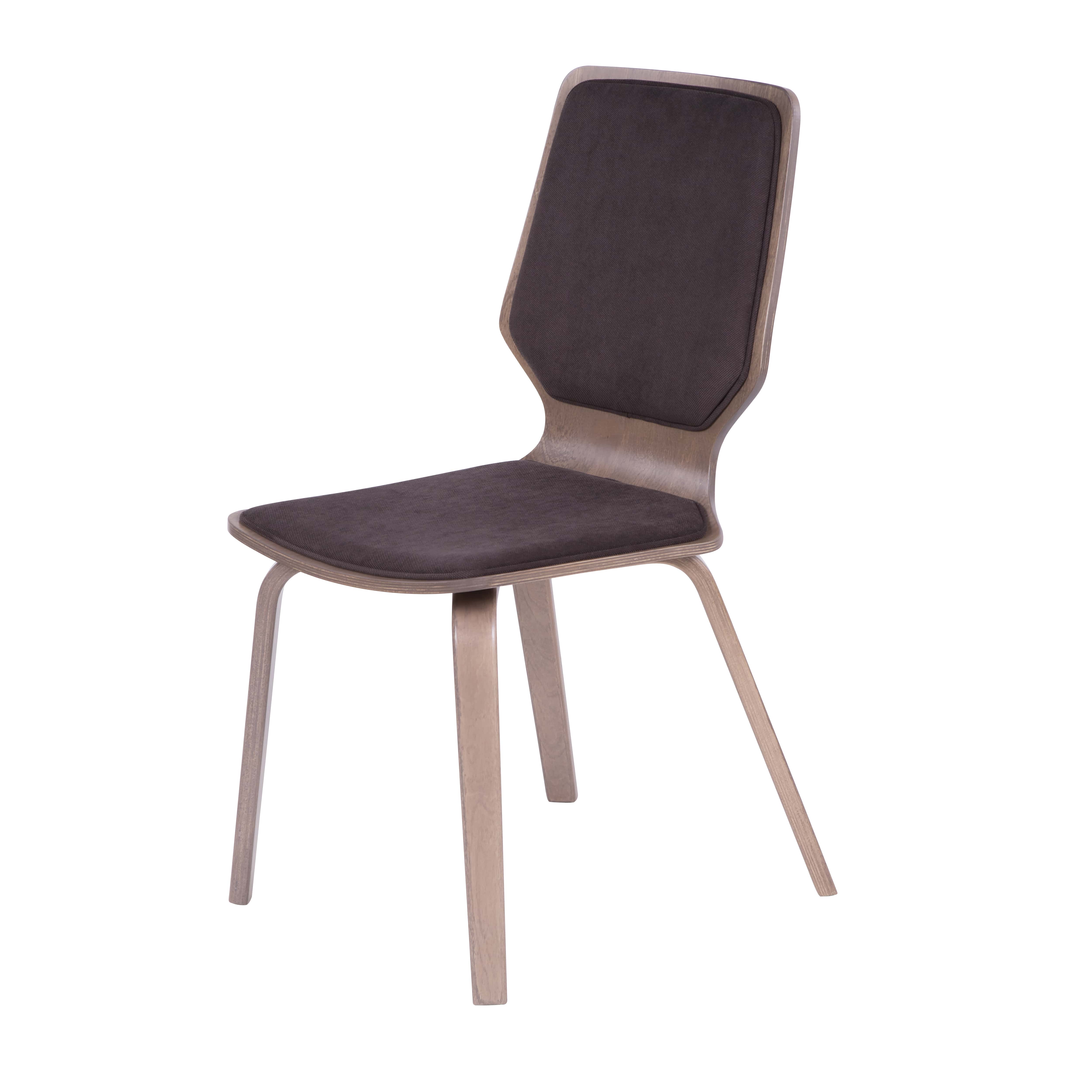 стул Бертран Грей браун каркас Шимо