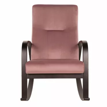  Кресло-качалка Ирис  Пудровый каркас  Венге структура