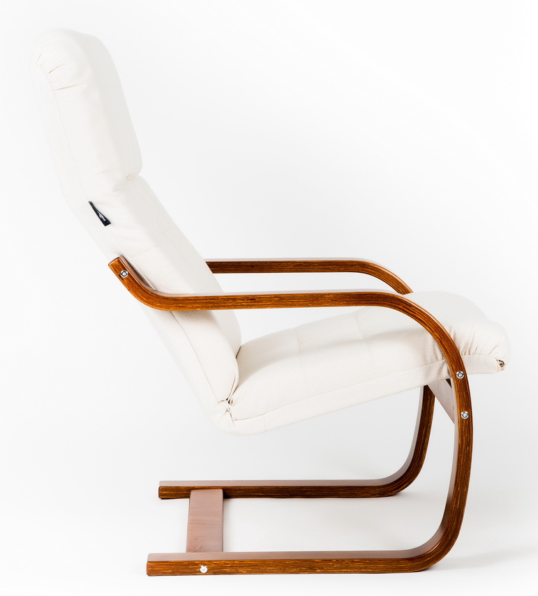 кресло Сайма Гардения каркас Вишня