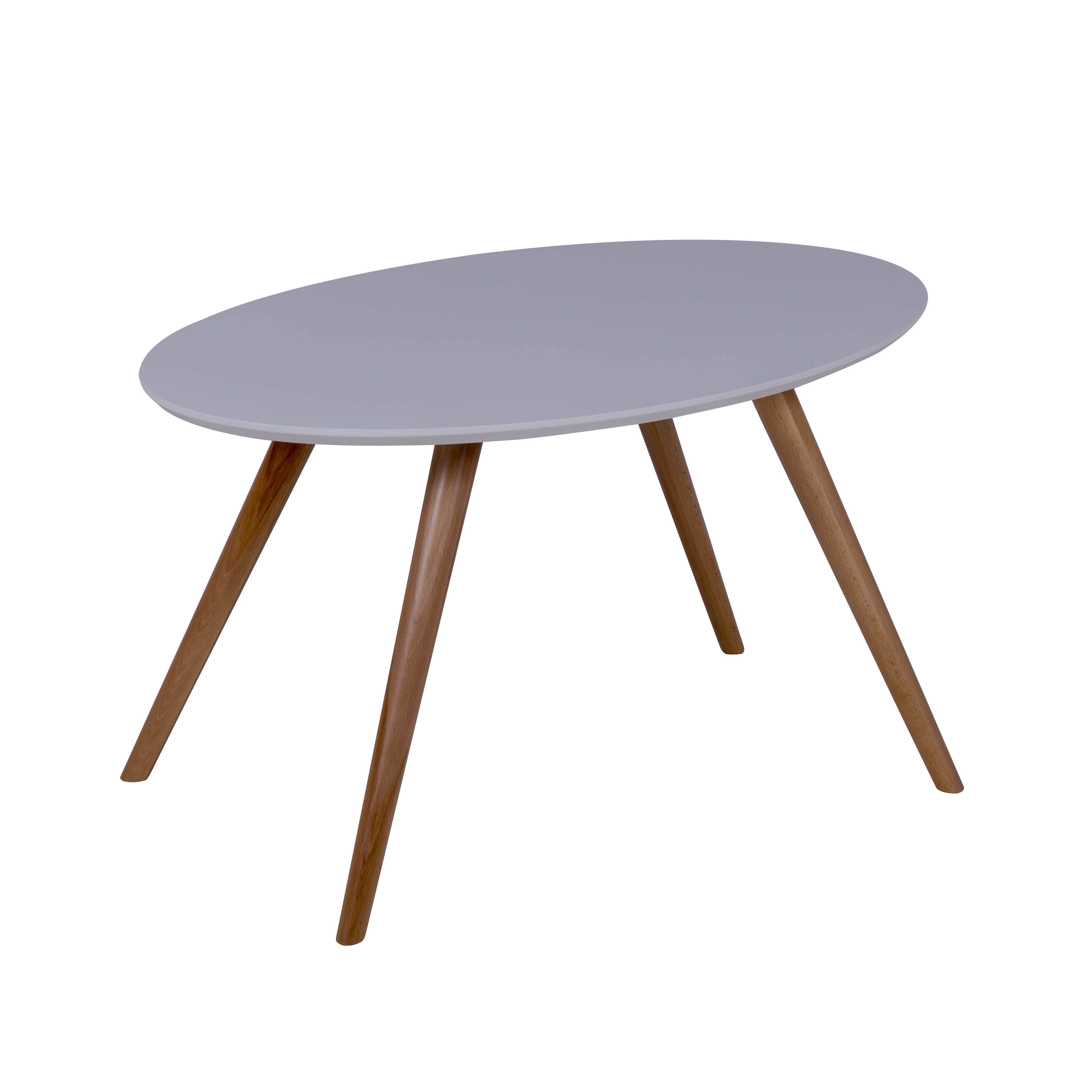 журнальный стол Лорейн-2 Белый каркас Бук