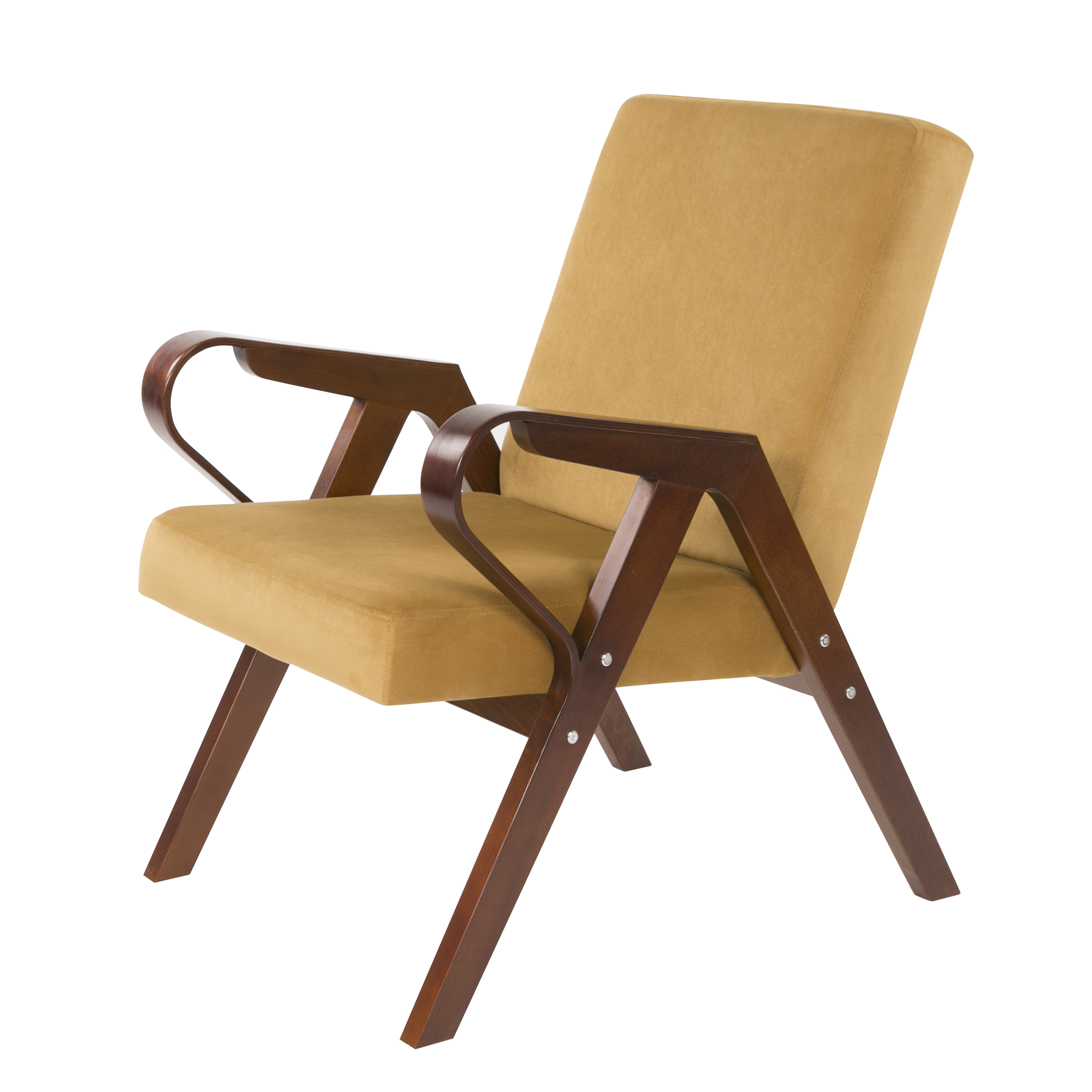 кресло Форест Охра каркас Вишня