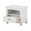 Тумба прикроватная "Рауна" 01 (белый воск УКВ)