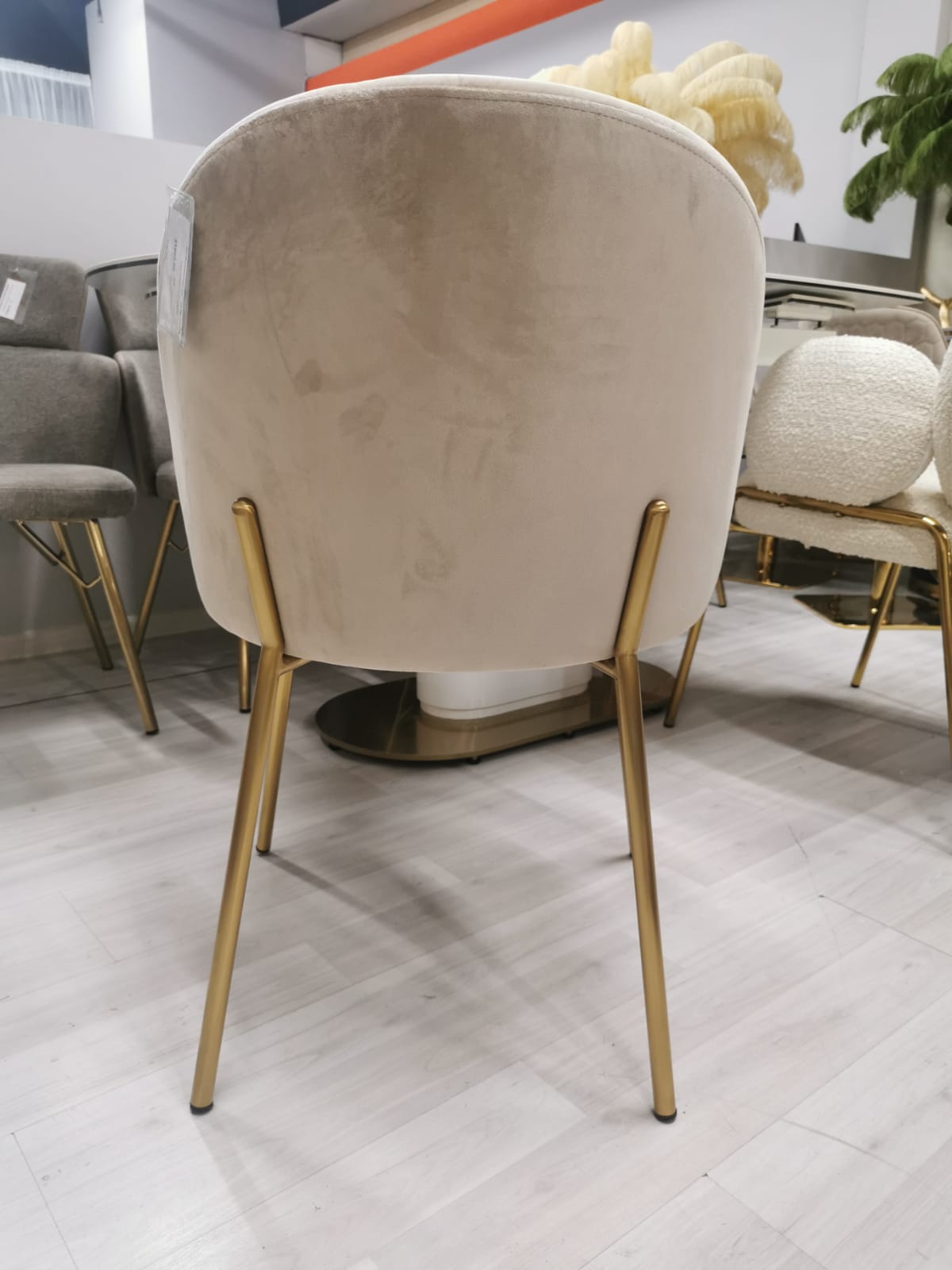 Стул обеденный Грасси DC-2059, бежевый