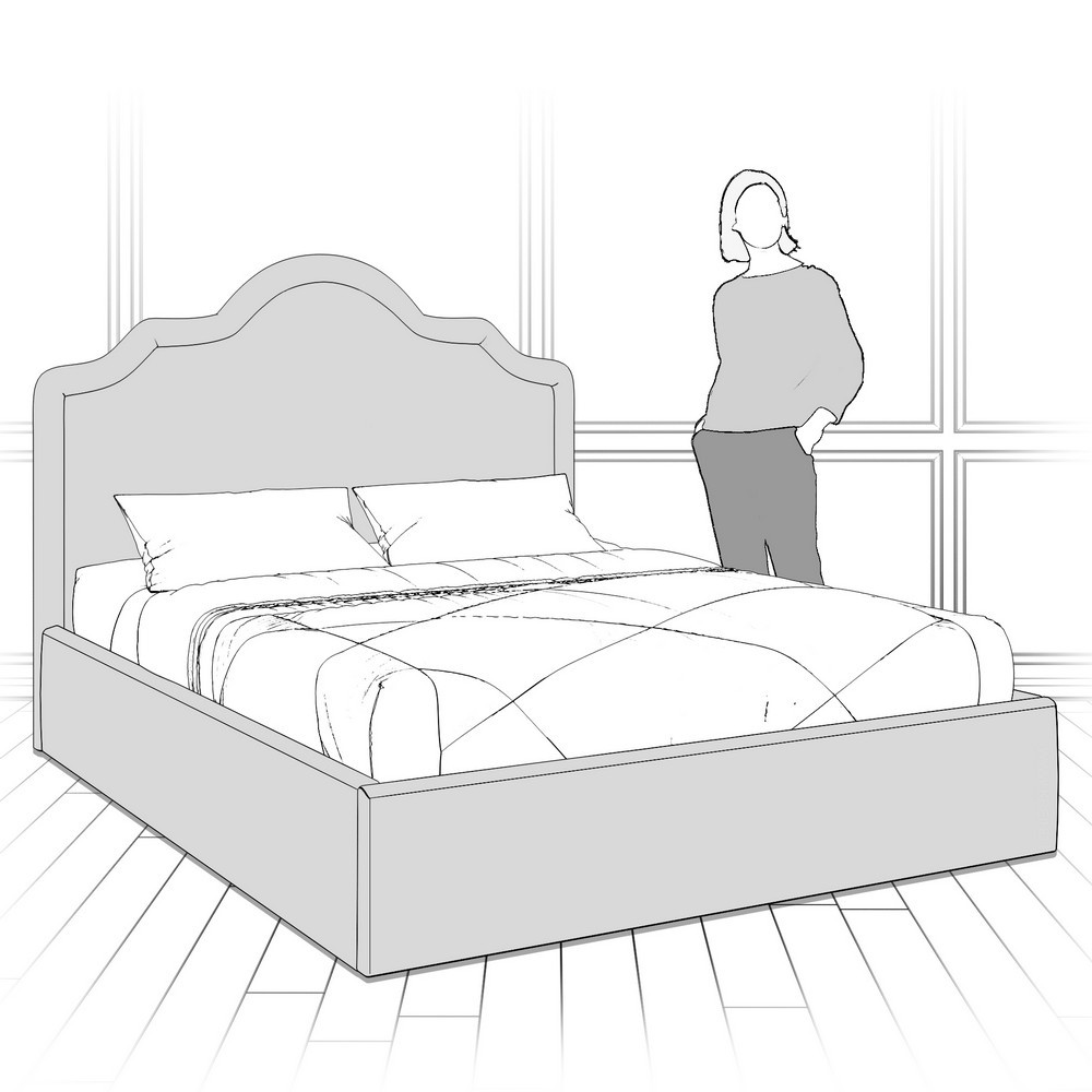 Кровать с подъемным механизмом K05-1600-B10