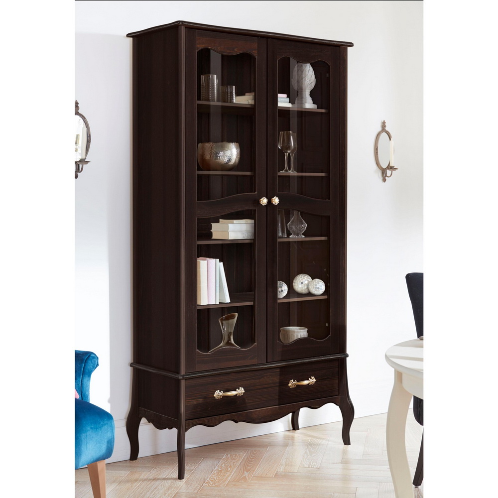 Шкаф для посуды ЛеБо 2-двернЫЙ один ящик (без карниза)