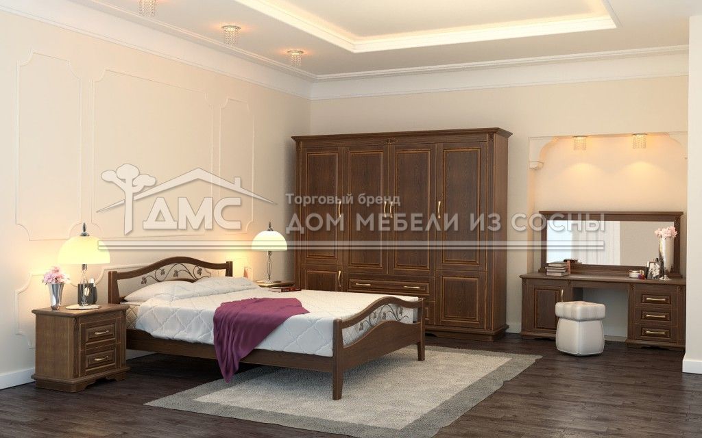 Кровать Алиса (ковка) 1800х2000
