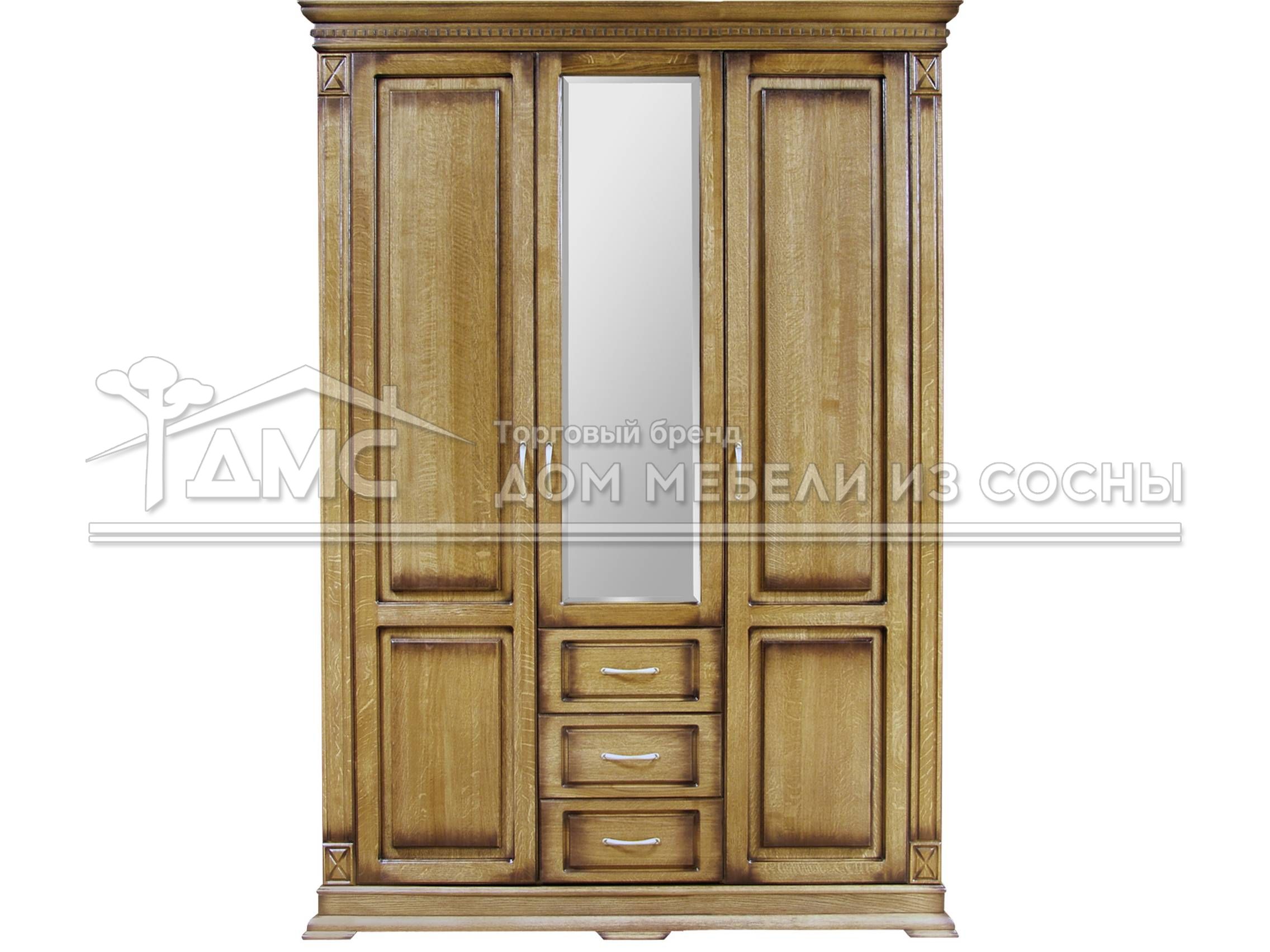 Шкаф 3-х створчатый Флоренция