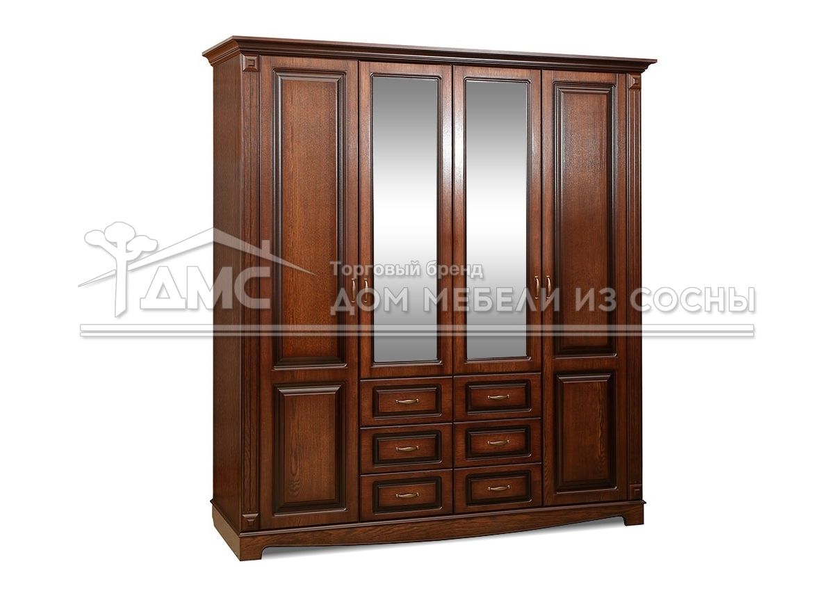 Шкаф 4-х ств.Версаль