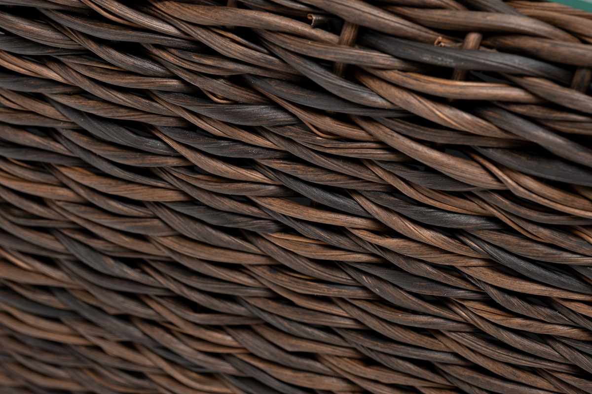 "Капуто" журнальный столик из искусственного ротанга (гиацинт), цвет коричневый