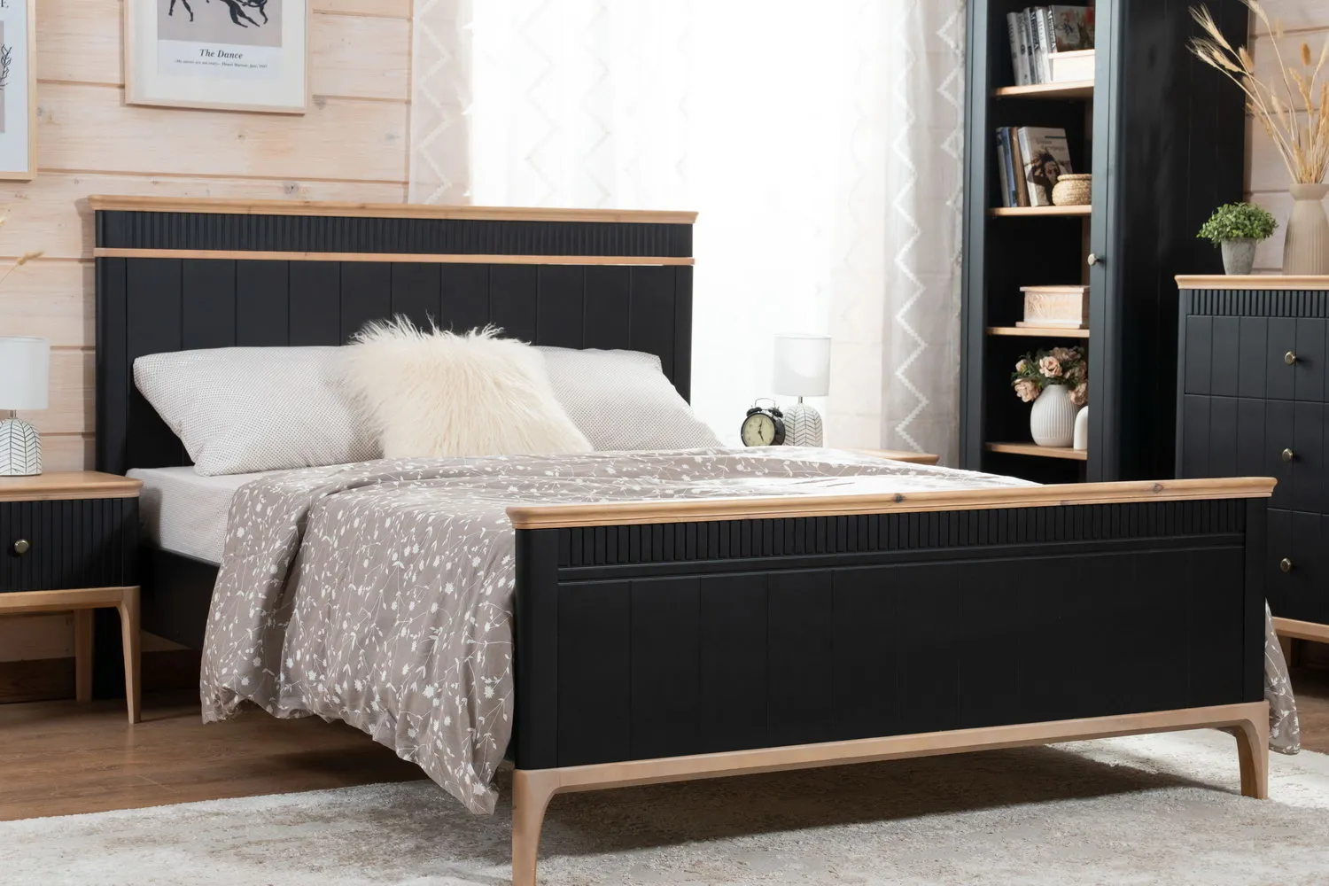 Кровать деревянная Грета №18 1200х2000